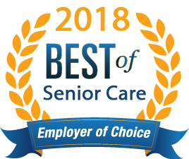 2018 Best of Senior Care Employer of Choice award